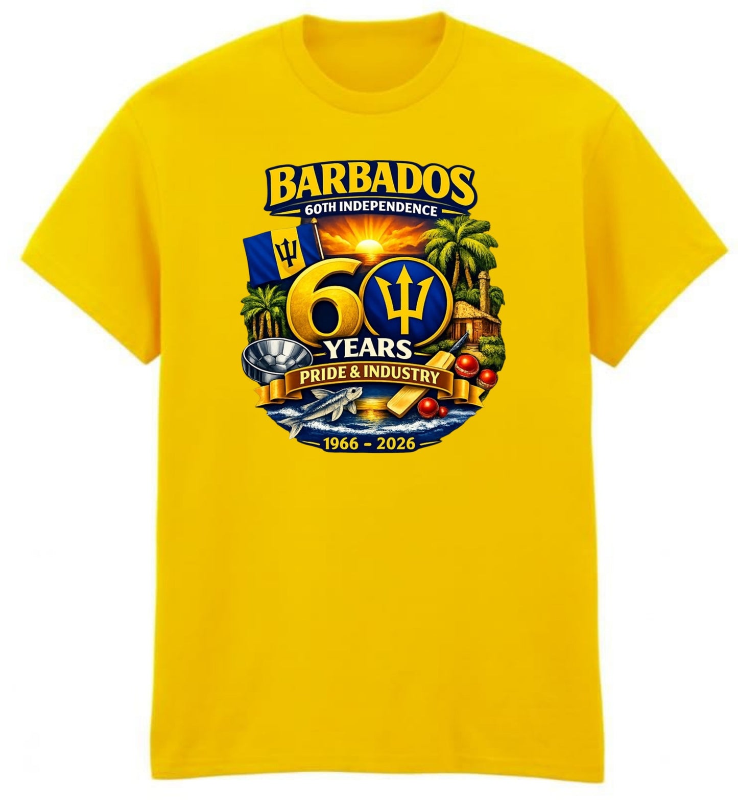 Pre-order Barbados 60th Independence Kids T-shirt