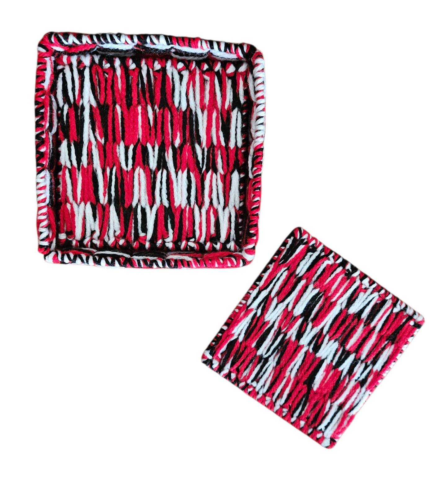 Crochet Coasters, set of 4 - Trinidad