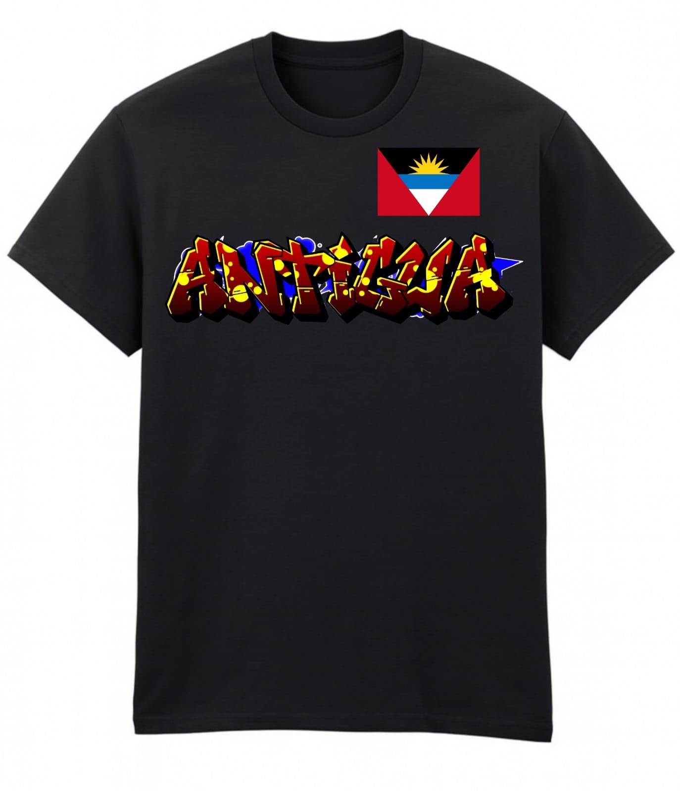 Cotton T-shirt - Antigua and Barbuda